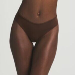 SKIMS Fits Everybody Cheeky Brief Cocoa Brown Size L NWT